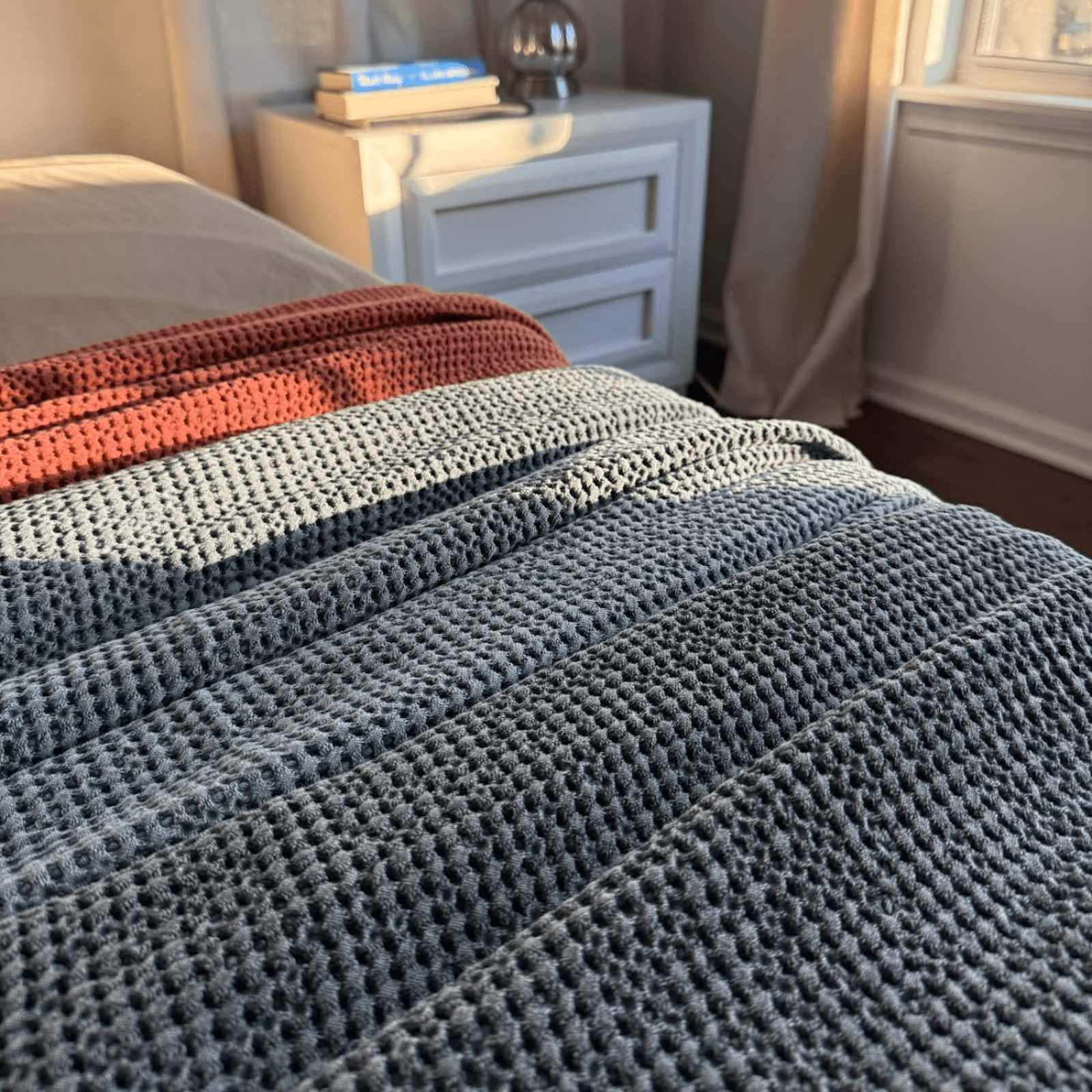 Waffle Bed Blanket