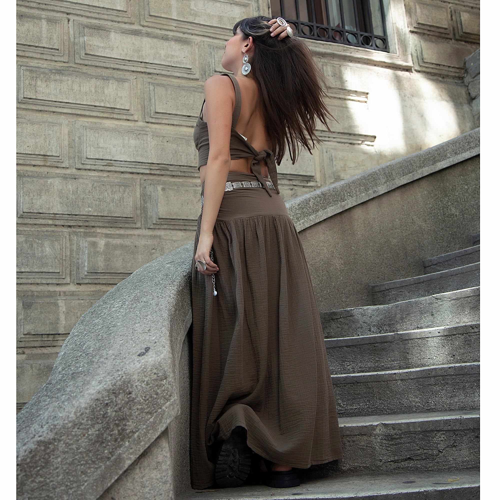Nira Top & Skirt Set