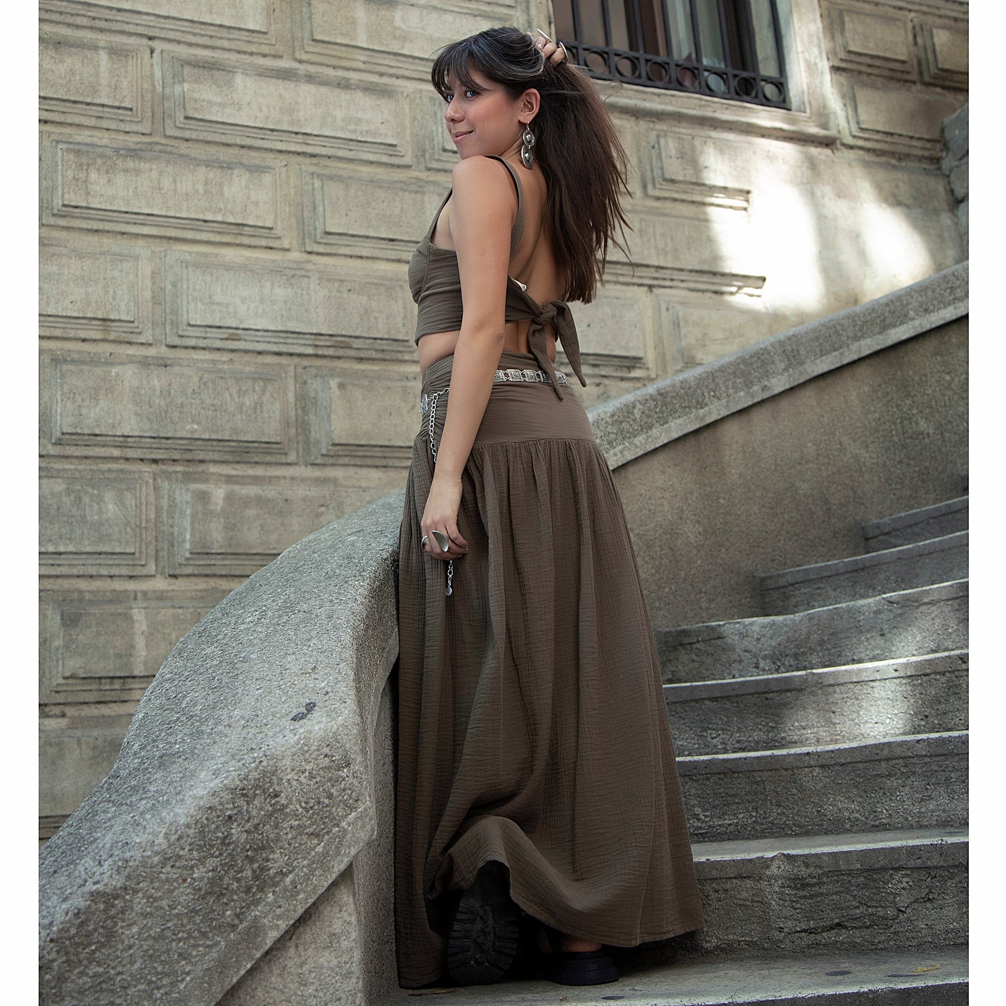 Nira Top & Skirt Set