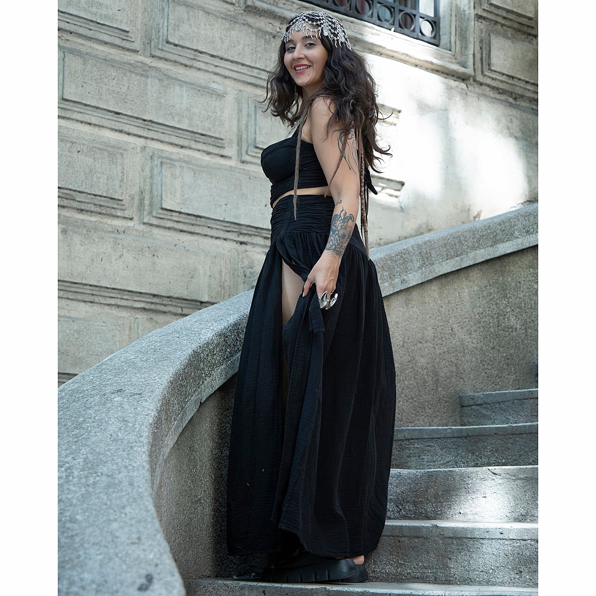 Nira Top & Skirt Set