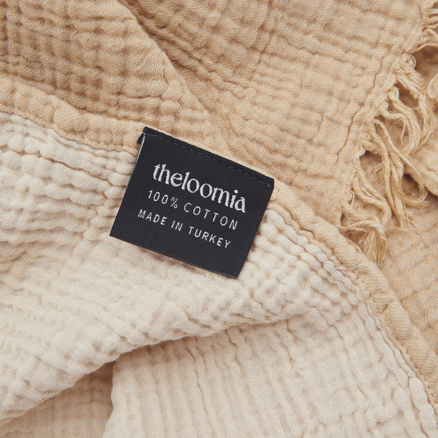 Joy | Four Layered Crinkle Muslin Bed Cover
