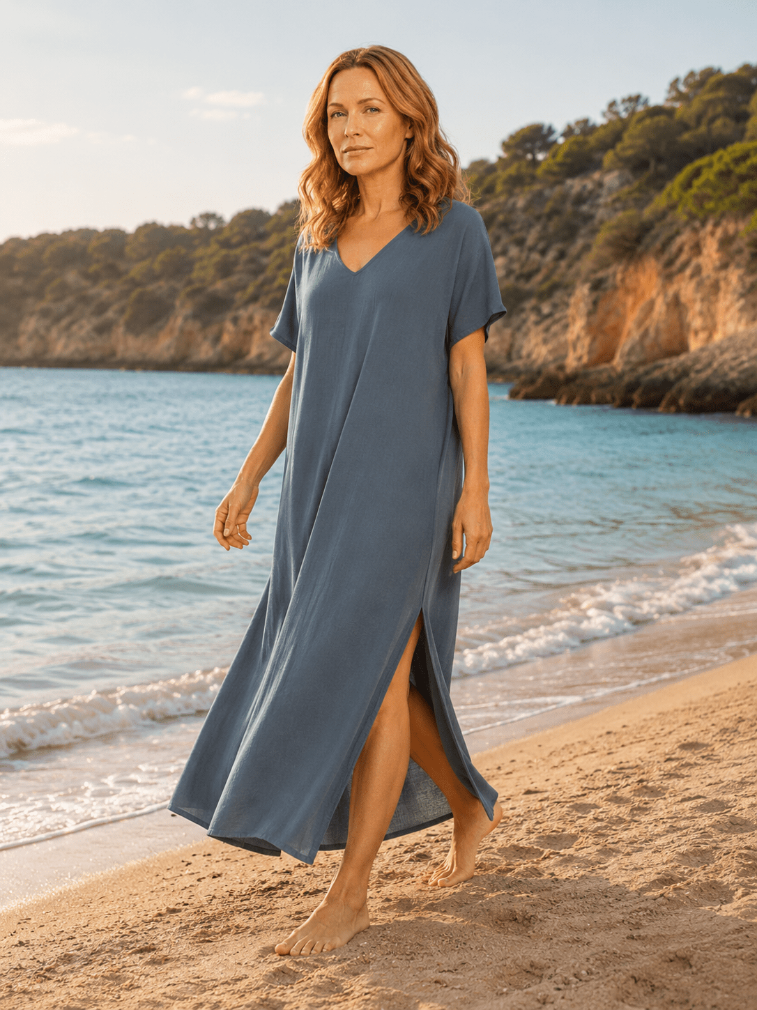 Etamine Oversize Beach Cover Up