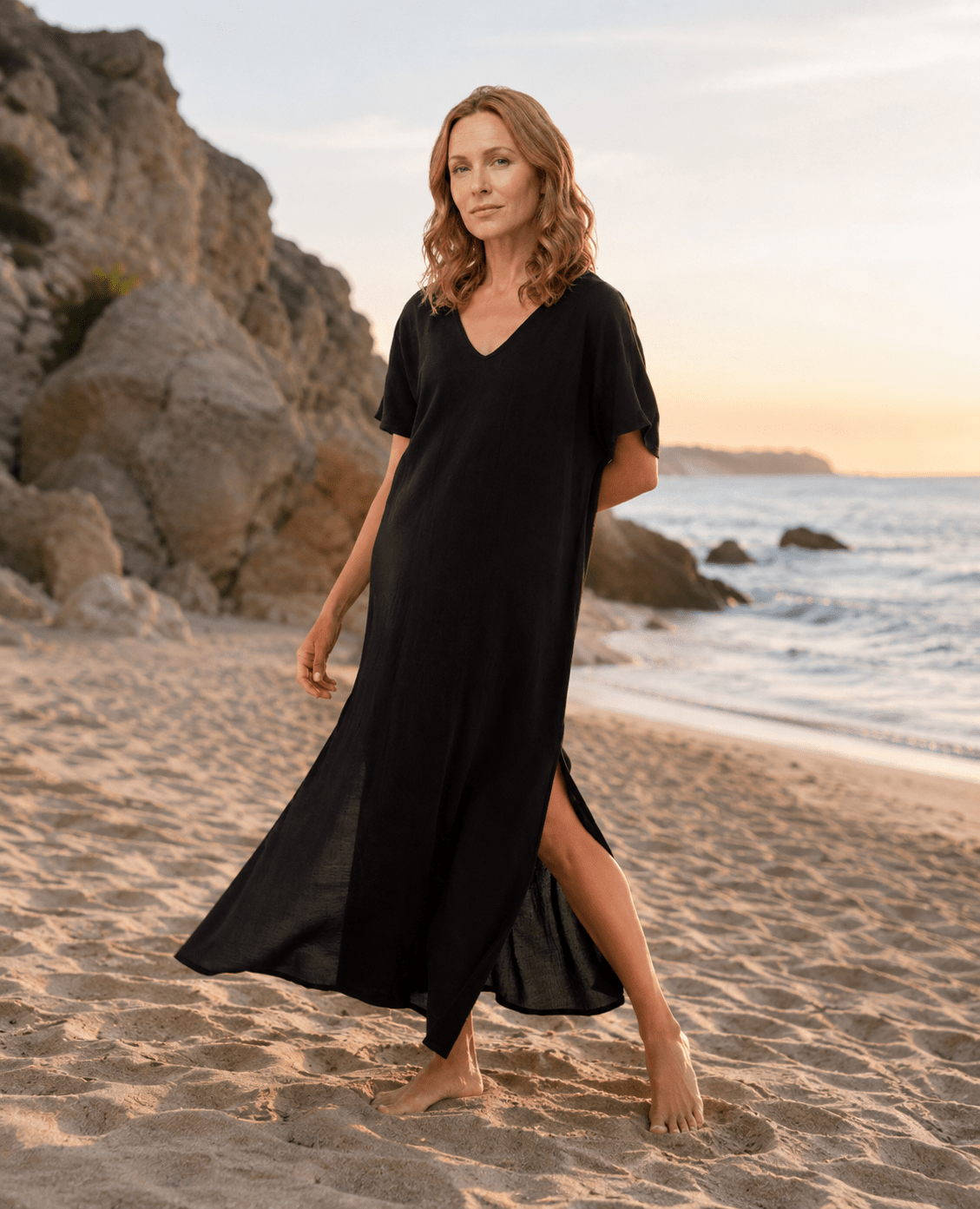 Etamine Oversize Beach Cover Up