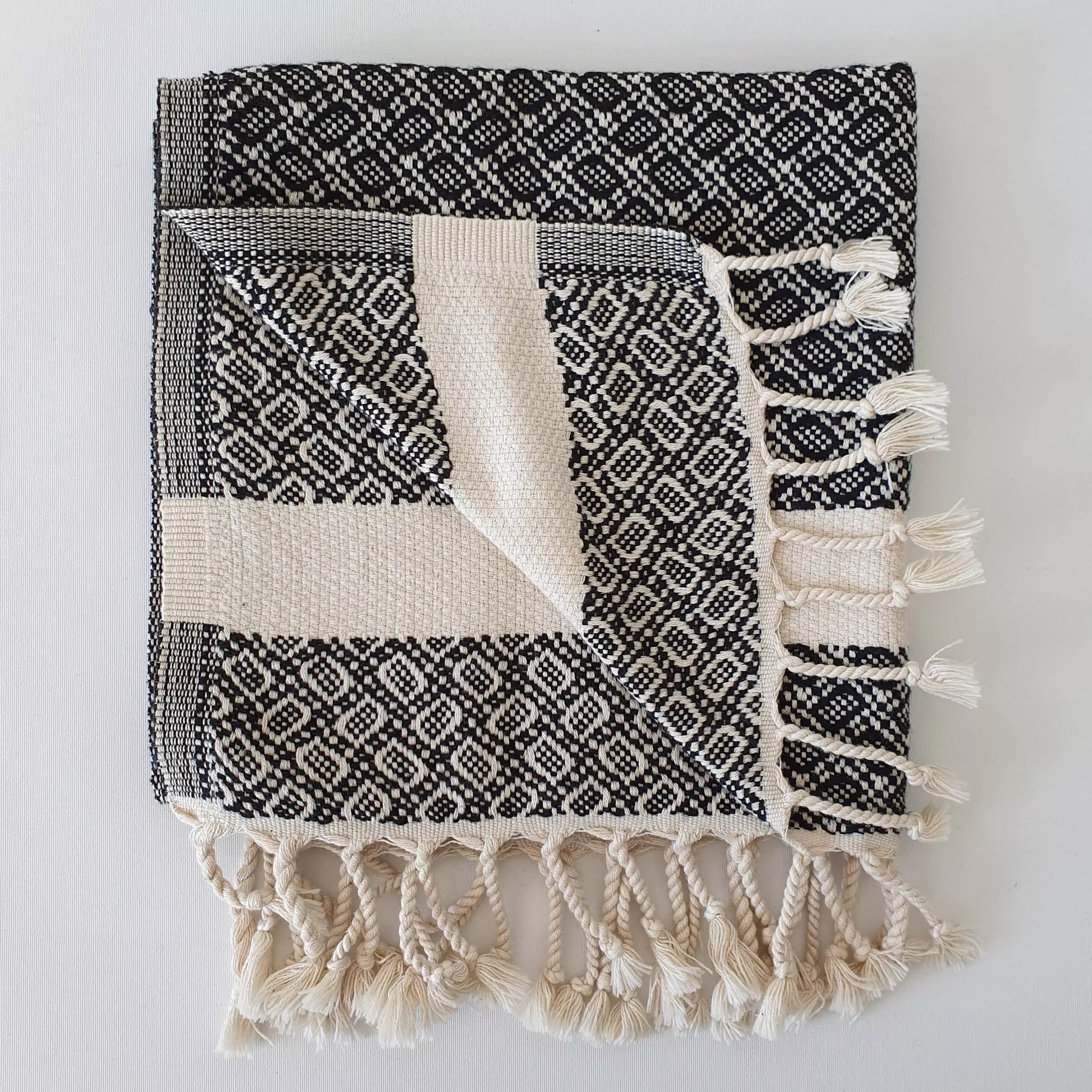 Adrian 100% Cotton Turkish Hand and Kitchen Towel