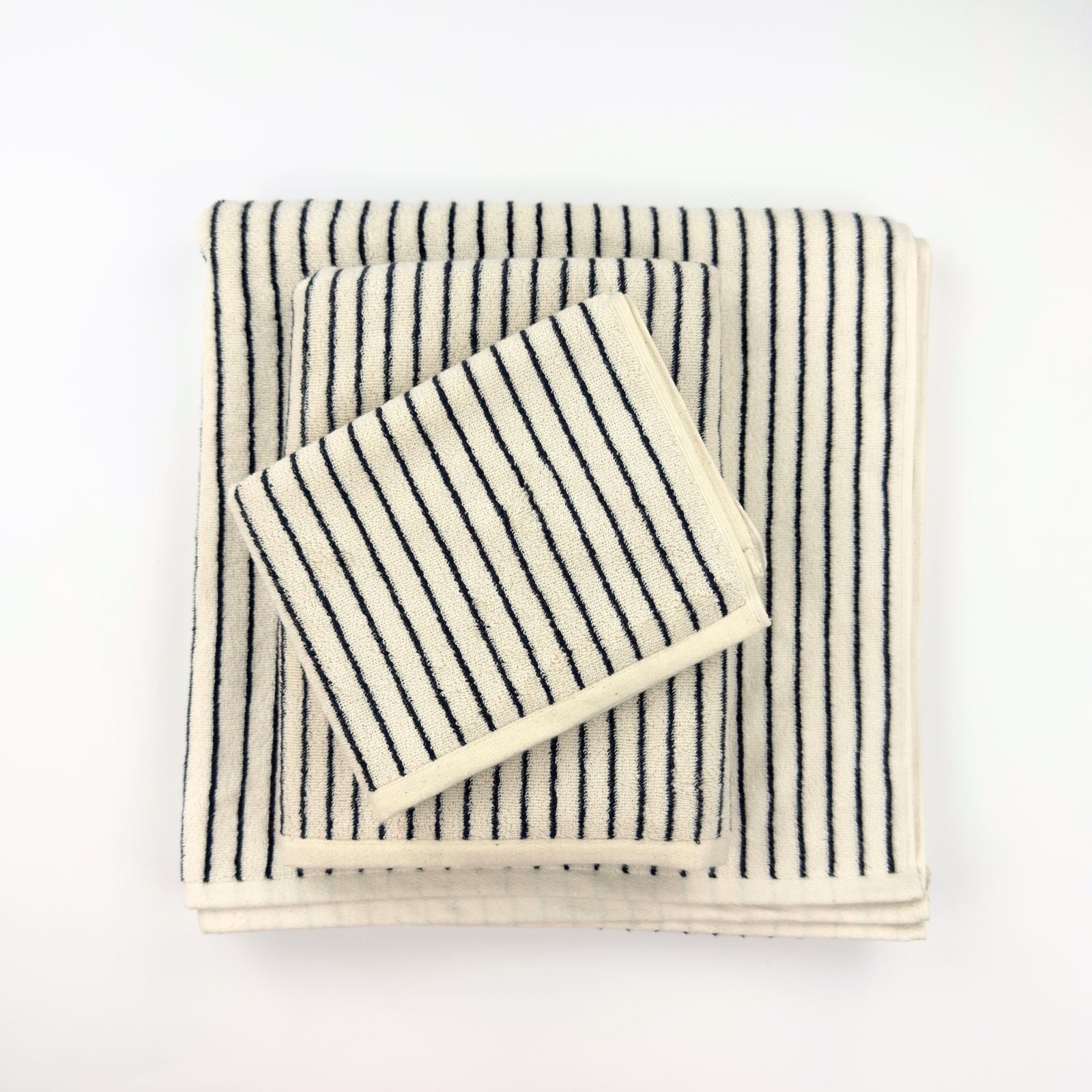 Melika Turkish Cotton Striped Terry Towel