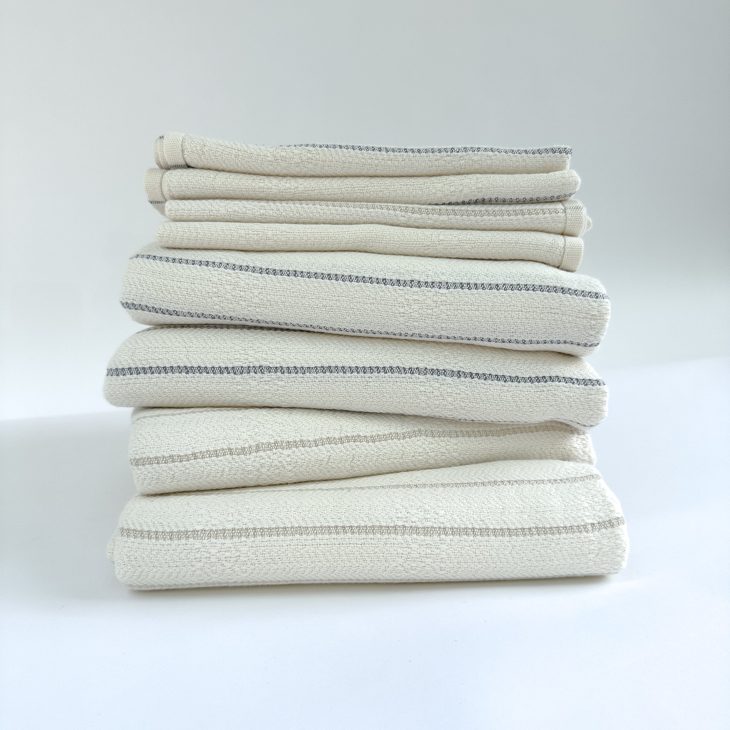 Deniz Bamboo-Cotton Turkish Hand & Bath Towels