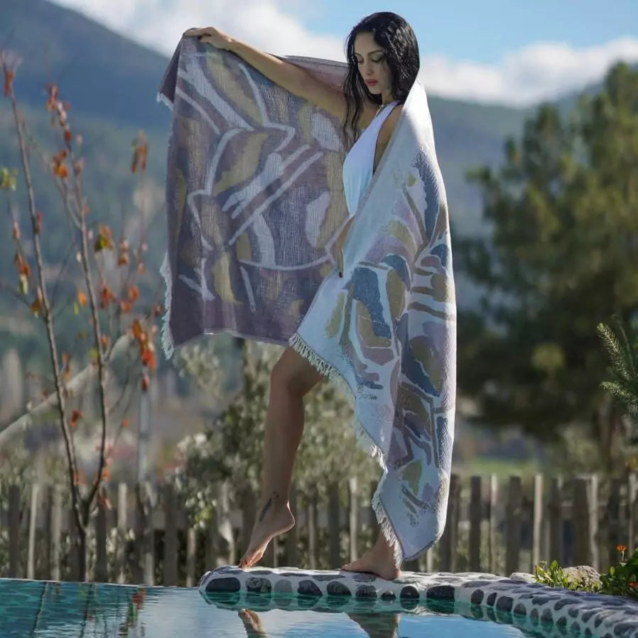 Iro 100% Turkish Cotton Beach Blanket