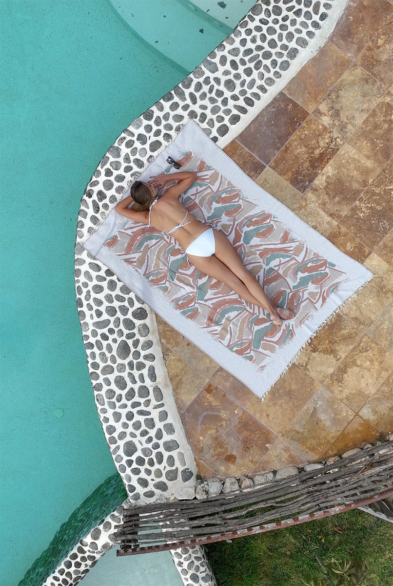 Iro 100% Turkish Cotton Beach Blanket