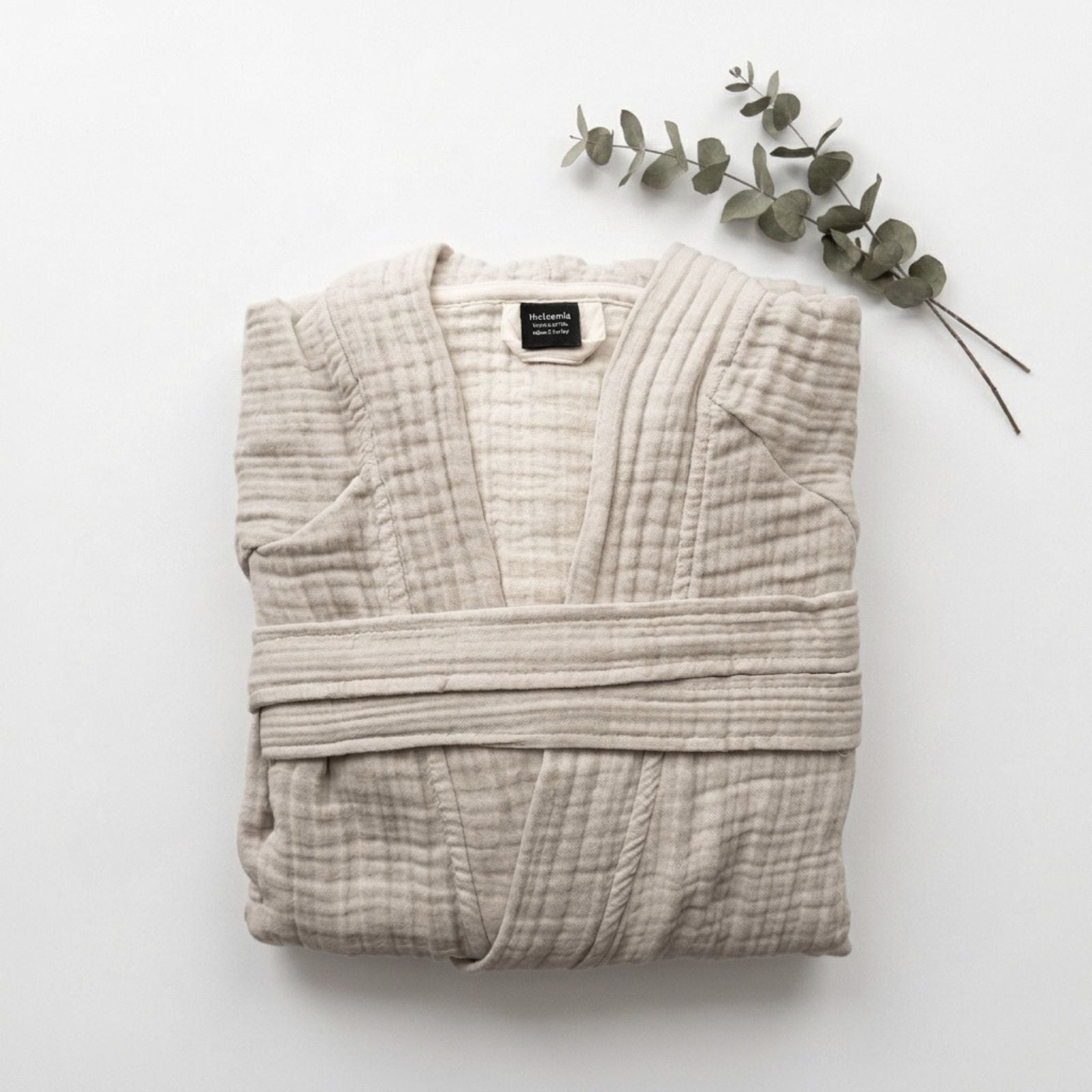 Joy Kimono Robe Outlet - 4-Layer Muslin Cotton