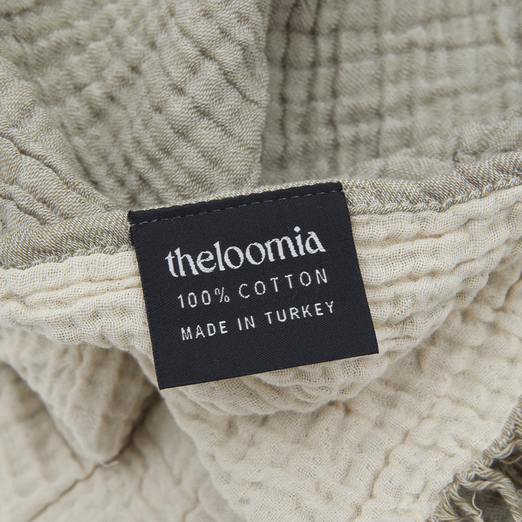 Joy | Four Layered Crinkle Muslin Bed Cover