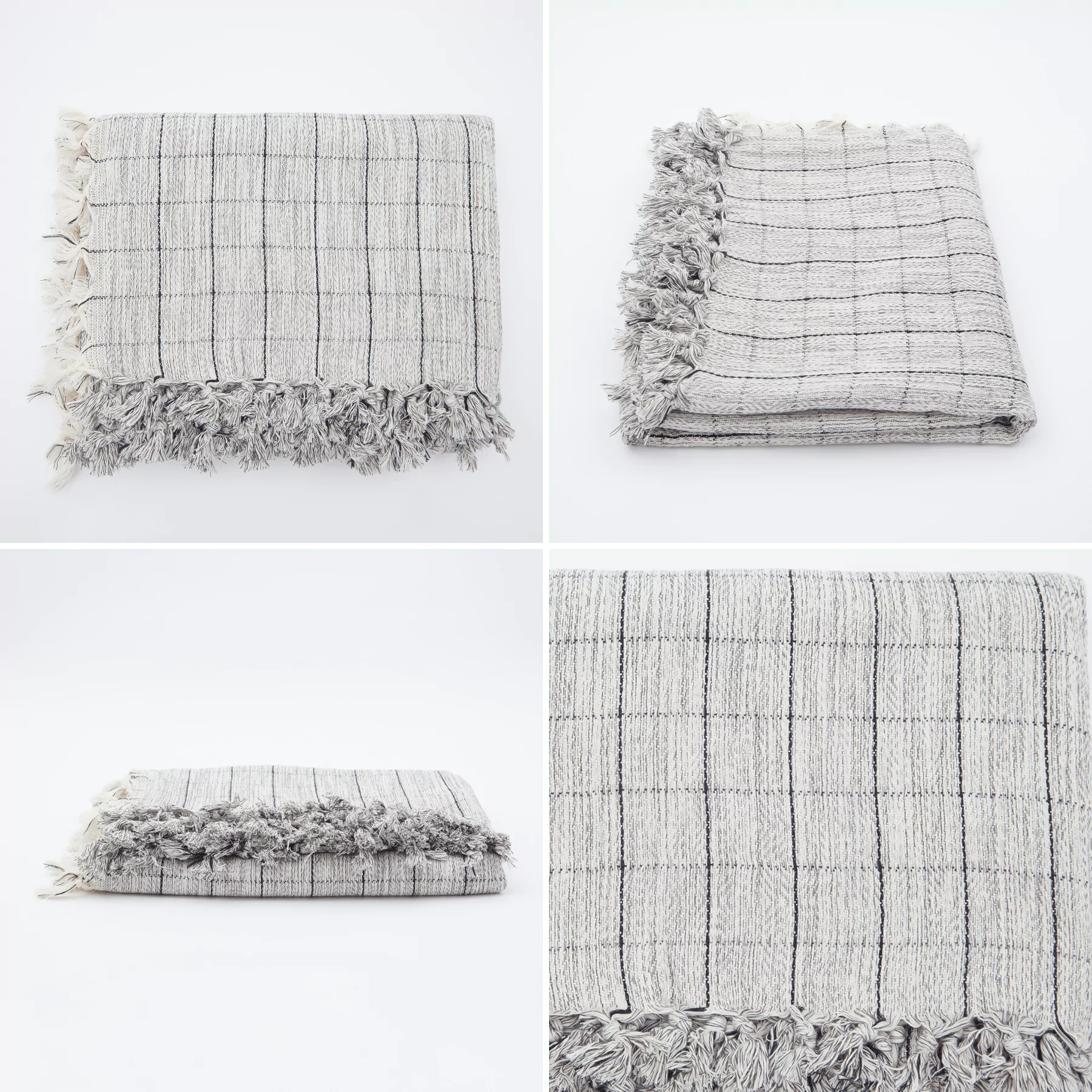 Naz | 100% Turkish Cotton XL Throw Blanket