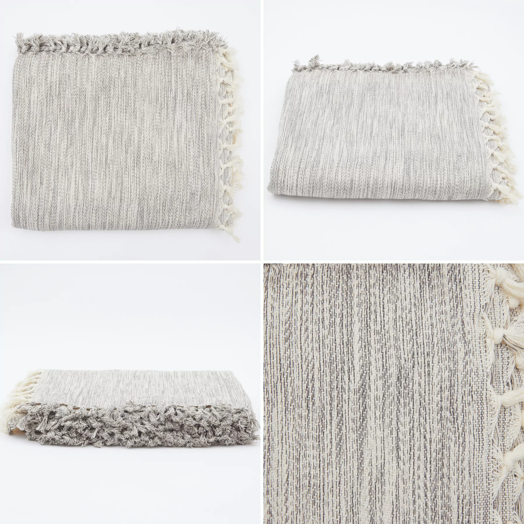 Naz | 100% Turkish Cotton XL Throw Blanket