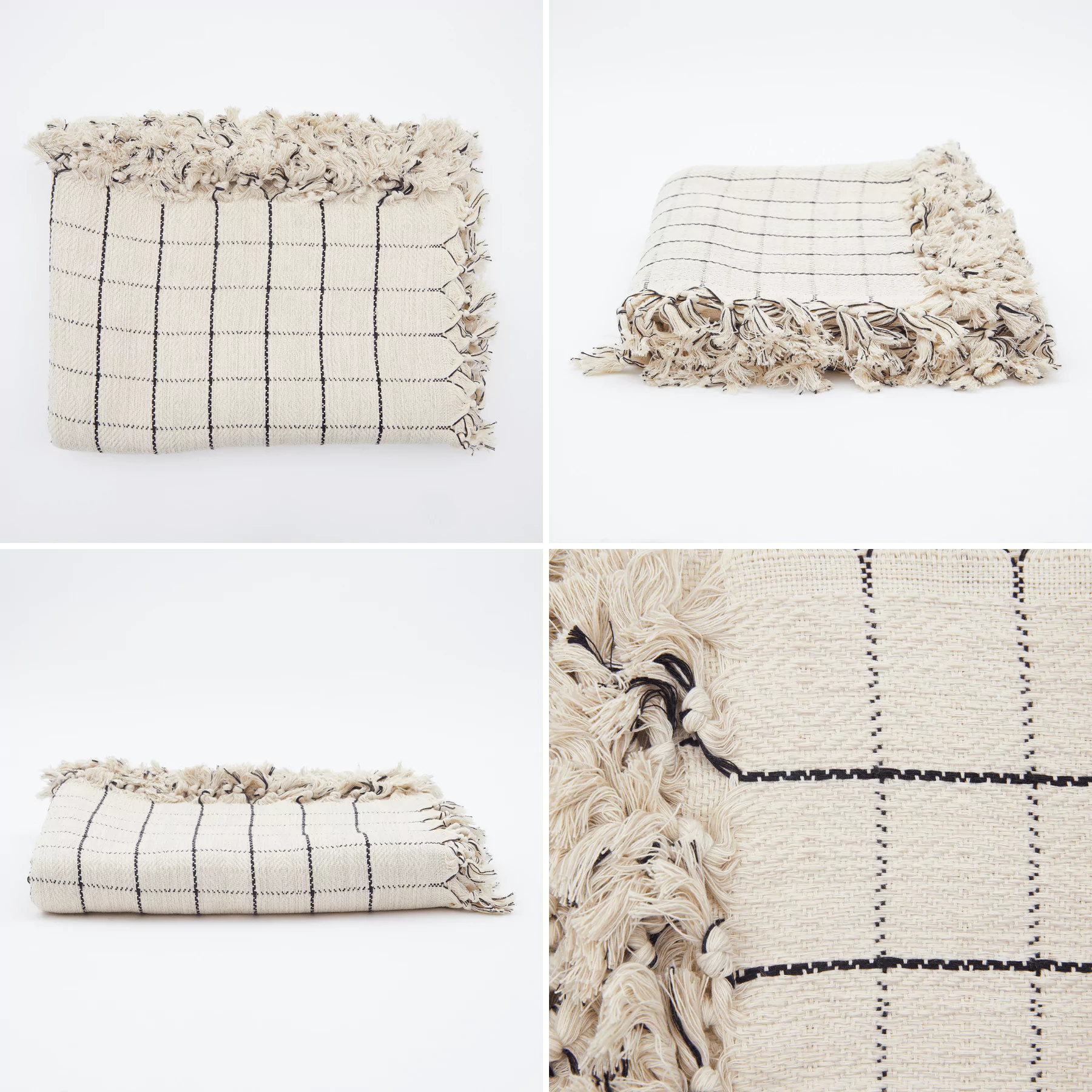 Naz | 100% Turkish Cotton XL Throw Blanket