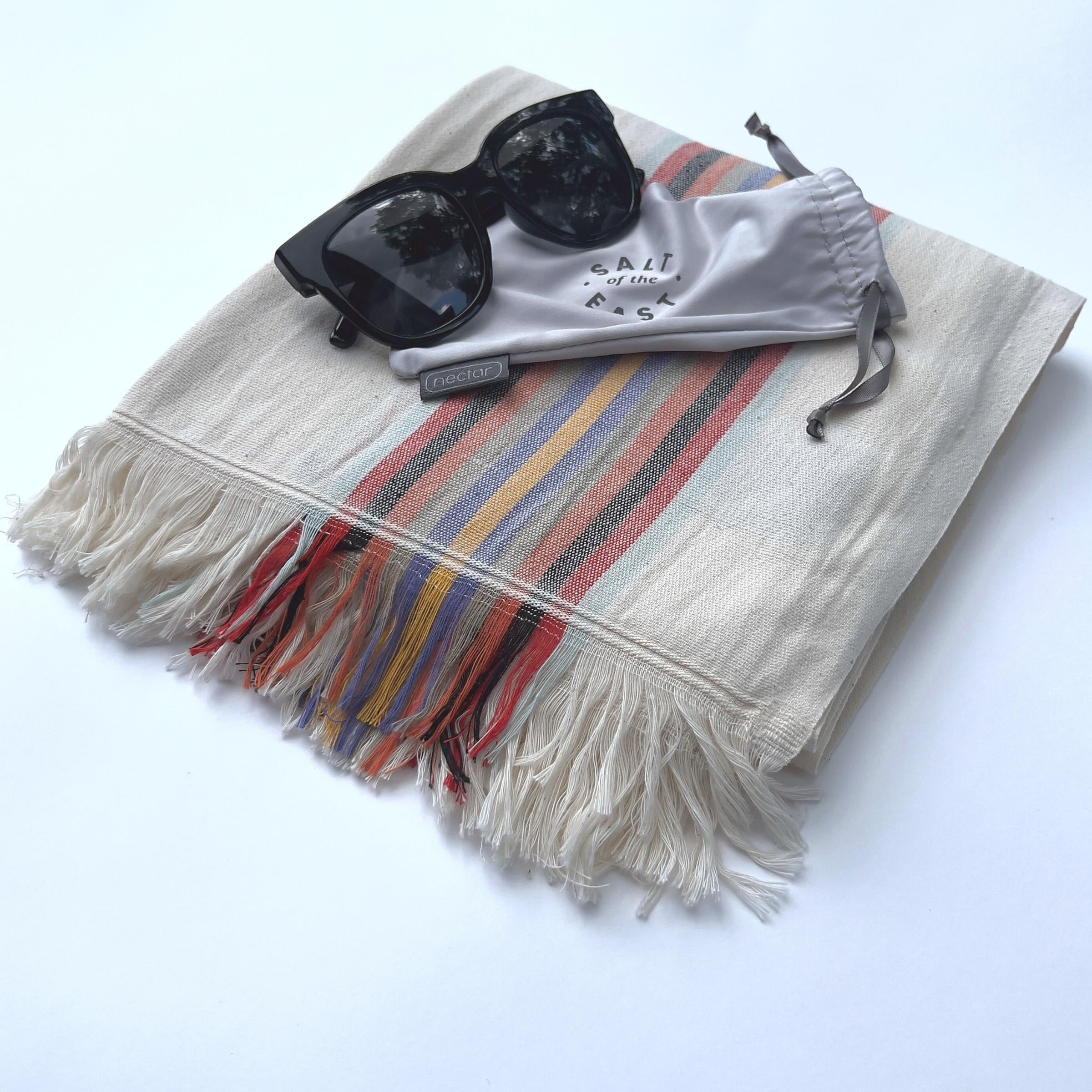 Color Pop Turkish Beach Towel The Loomia - Main Image