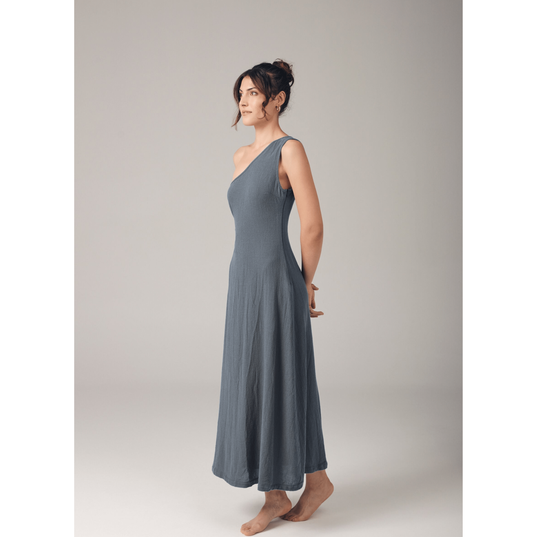 Lunara Dress Dark Gray / M Lunara Dress Dark Gray / M