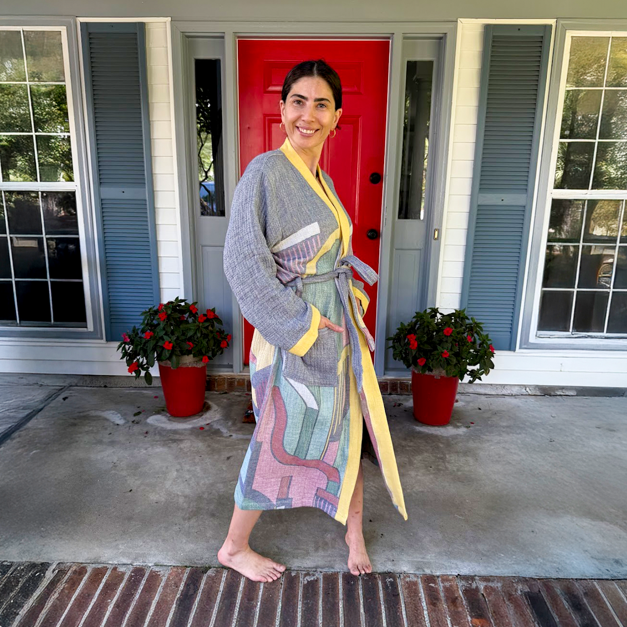 Ela Unisex Robe Kimono
