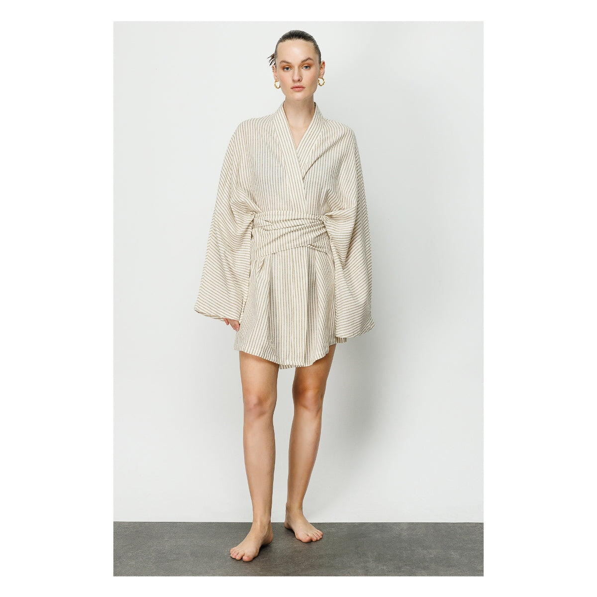 Jess Kimono Robe - 100% Turkish Cotton