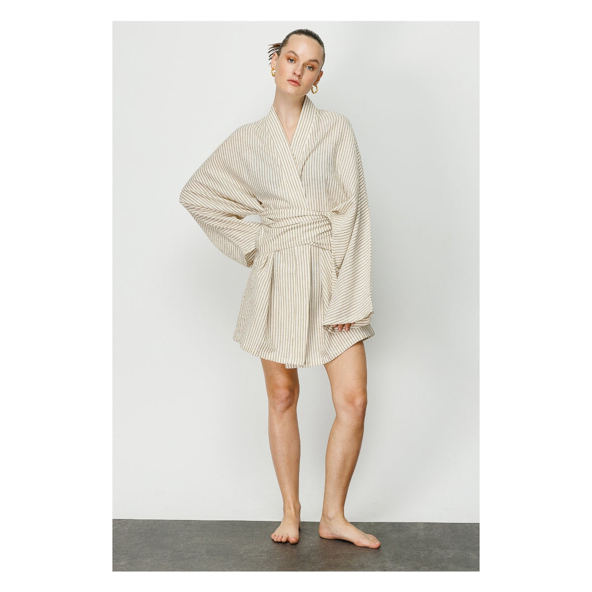 Jess Kimono Robe - 100% Turkish Cotton