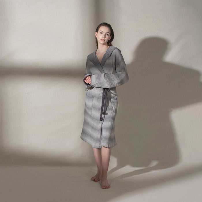 Tina Muslin Unisex Bathrobe