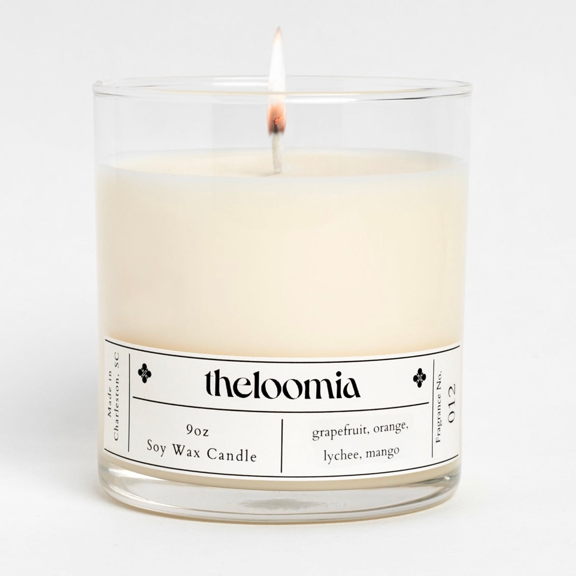 No.12 Grapefruit, Orange, Lychee, Mango Soy Candle