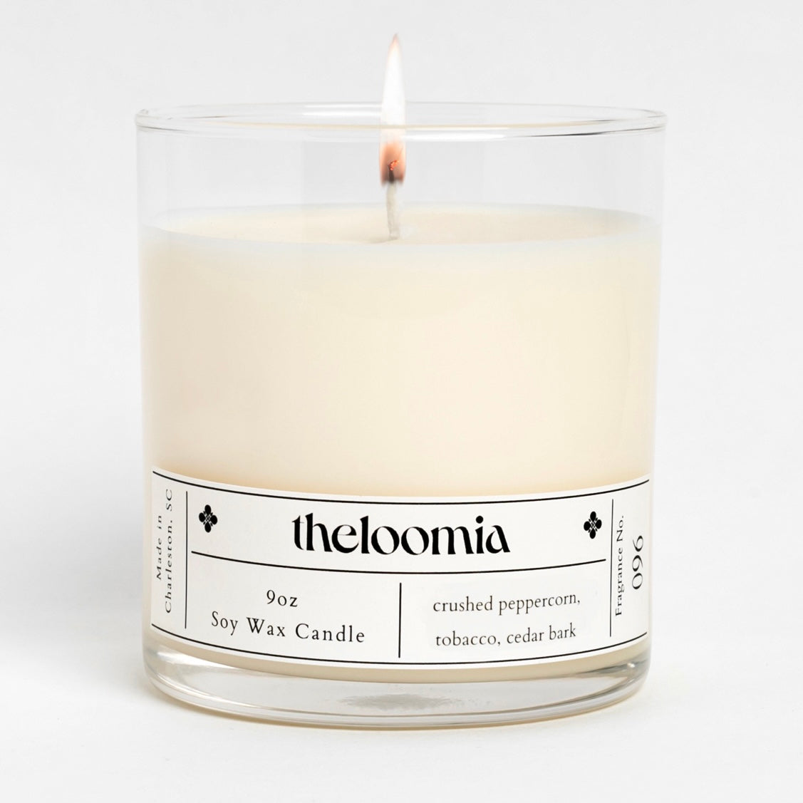 No.96 Crushed Peppercorn, Tobacco, Cedar Bark Soy Candle