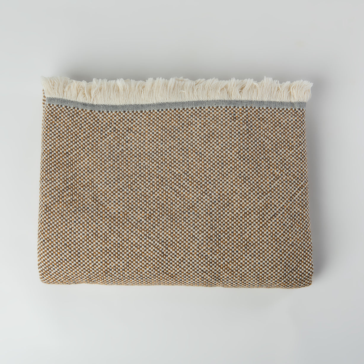 Reza Mini Checkerboard Turkish Throw Blanket