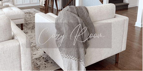 Cotton Throw Blankets for a Cozy Living Room and Bedroom