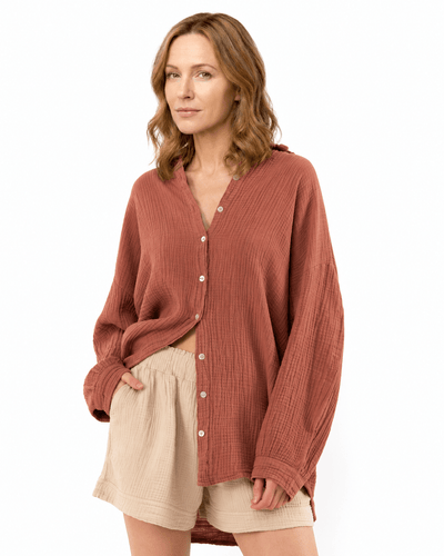 Cotton Button-Down Shirt