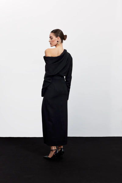 The Manhattan Side-Slit Skirt