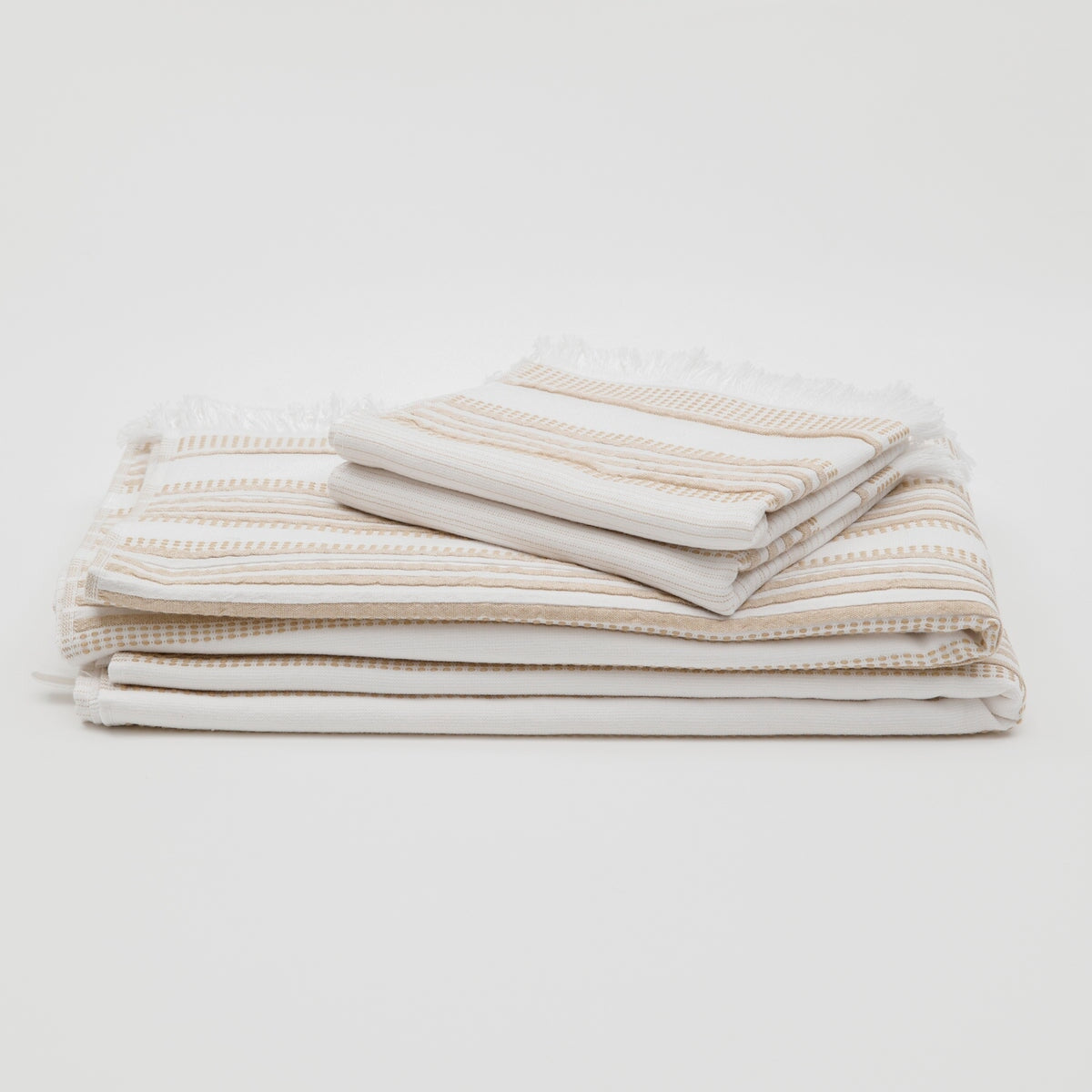 Nadine Terry-Sided 100% Cotton Turkish Bath Towel