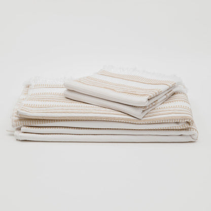 Nadine Terry-Sided 100% Cotton Turkish Towel