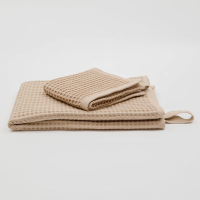 Olivia Waffle Bath Towels