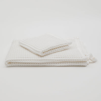 Olivia Waffle Bath Towels
