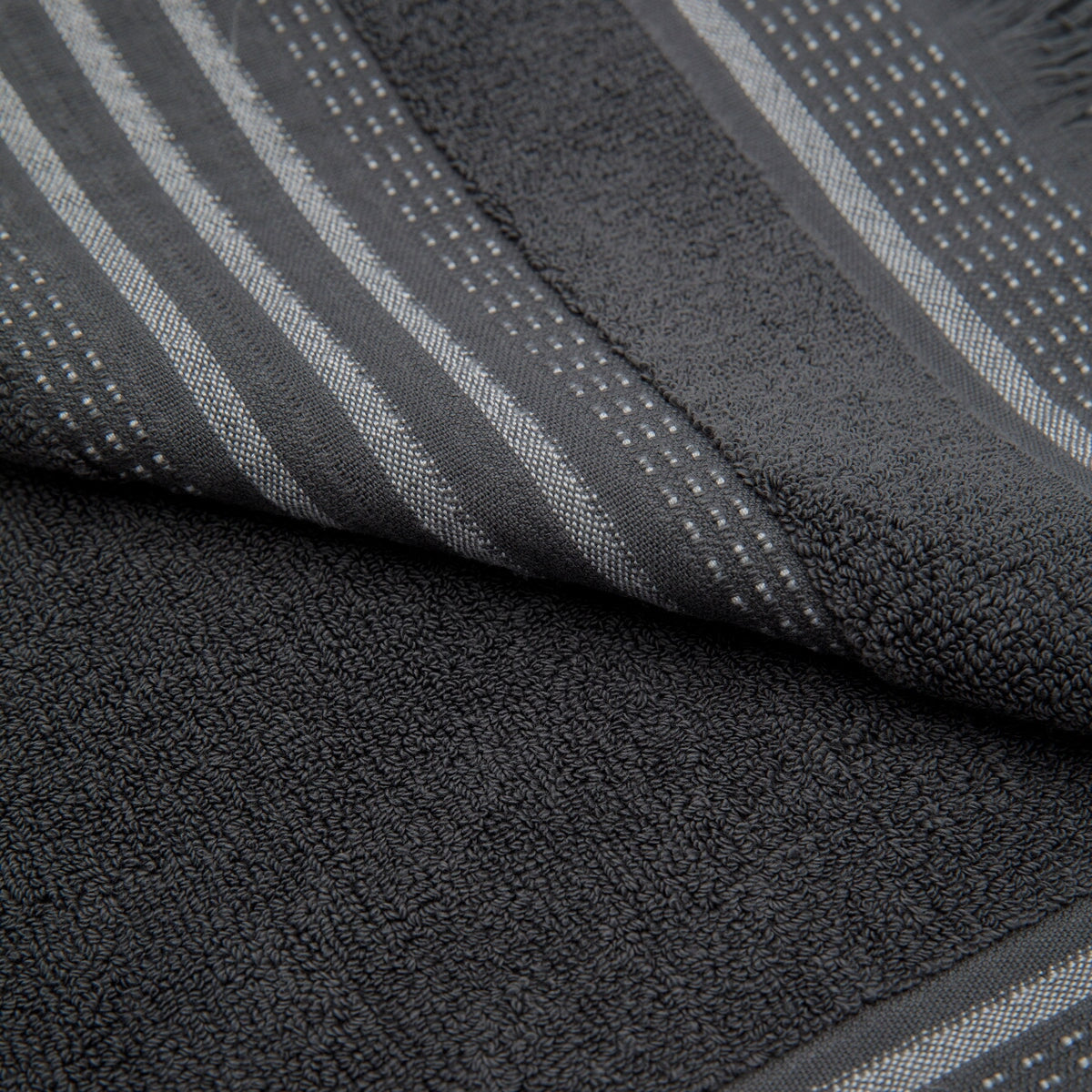 Nadine Terry-Sided 100% Cotton Turkish Bath Towel