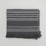 Nadine Terry-Sided 100% Cotton Turkish Bath Towel