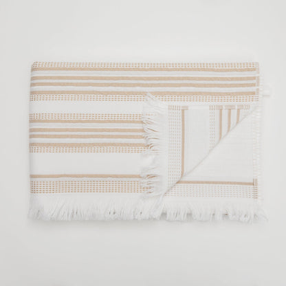 Nadine Terry-Sided 100% Cotton Turkish Towel