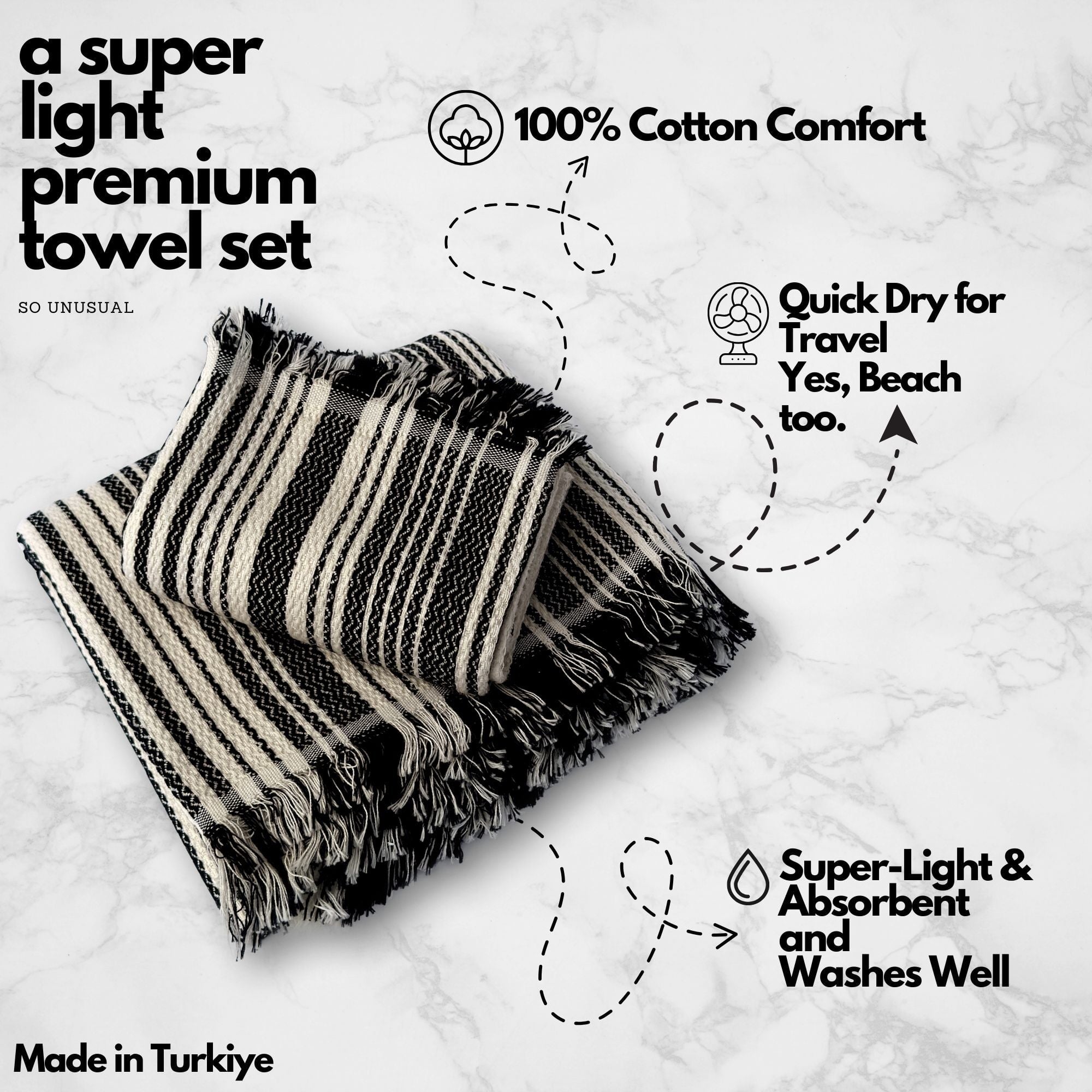 Juniper %100 Cotton Turkish Towels