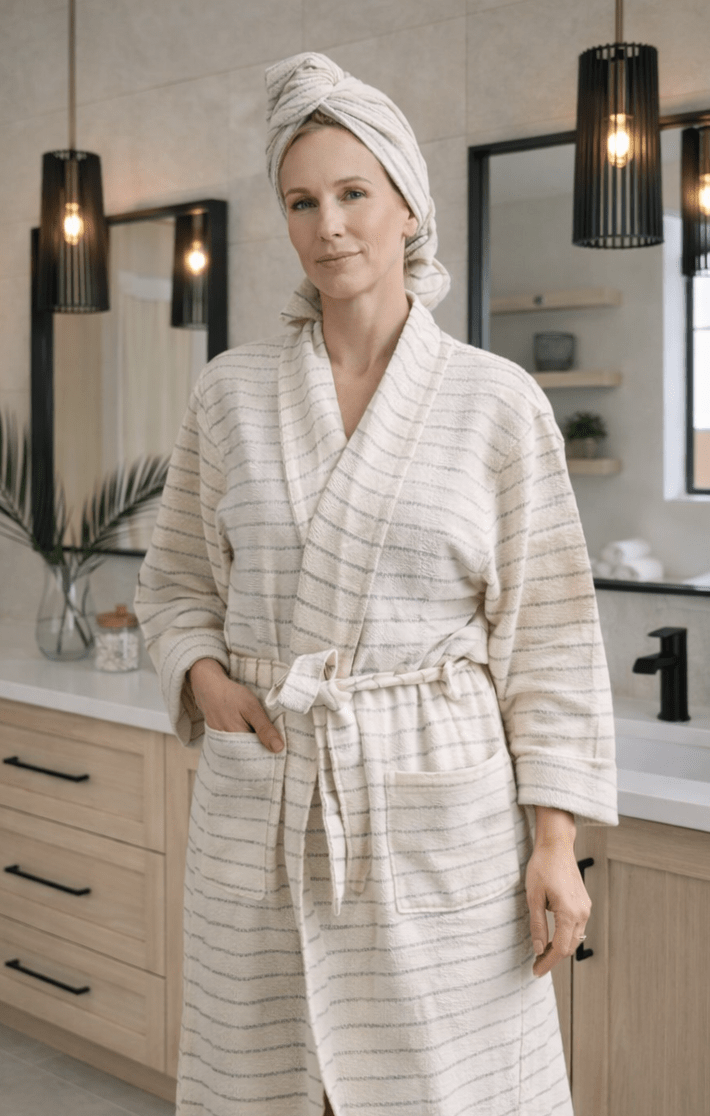 Deniz 100% Cotton Hair Towel
