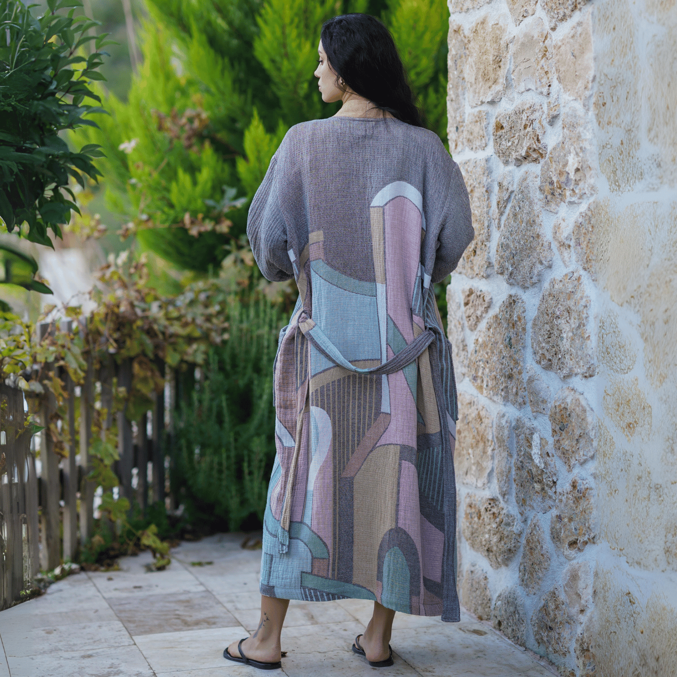 Ela Unisex Robe Kimono