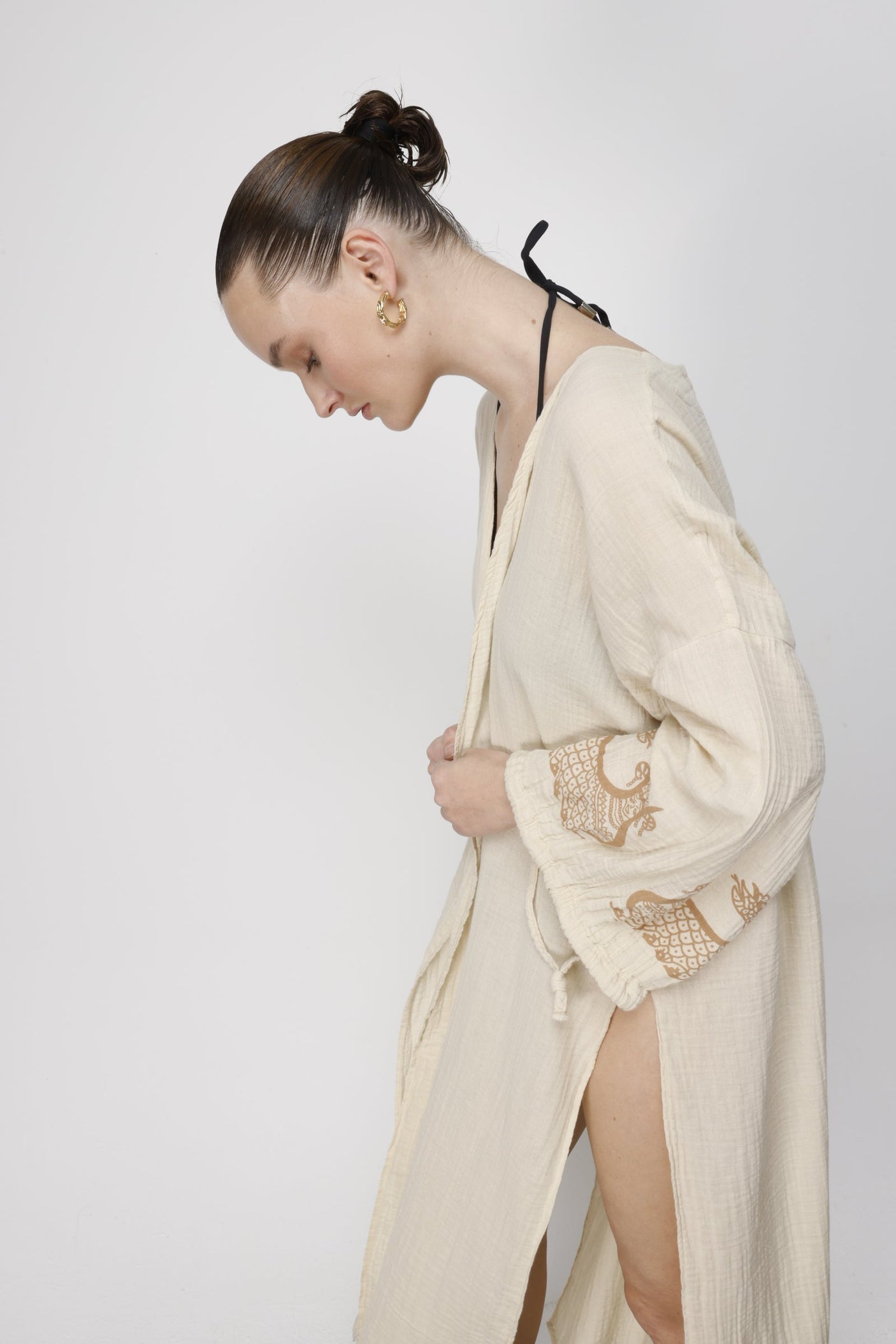 Arah Long Kimono Robe and Beach Cover-Up