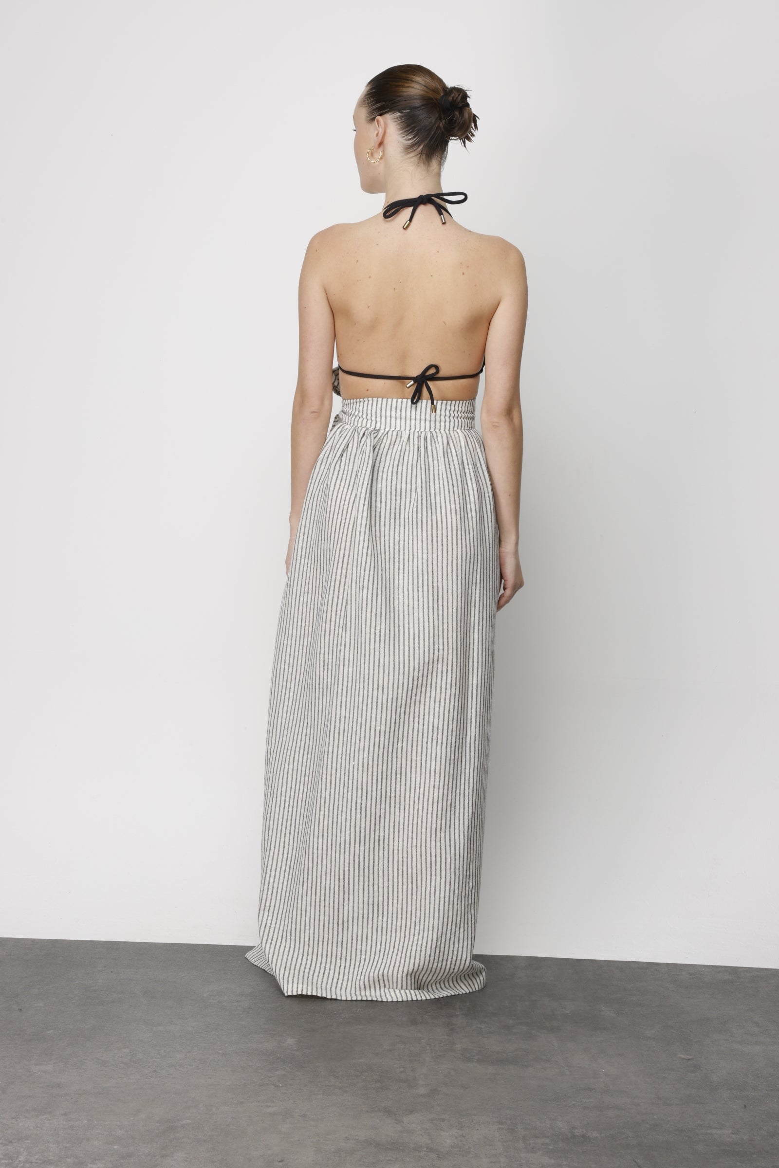 Draped Cover-Up Beach Skirt