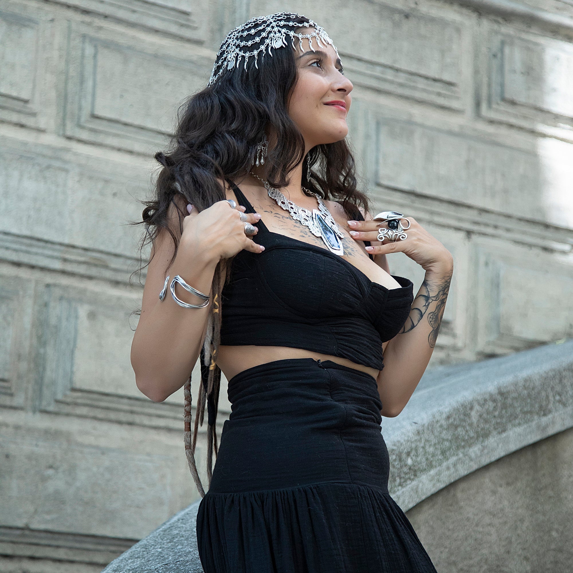 Nira Top & Skirt Set