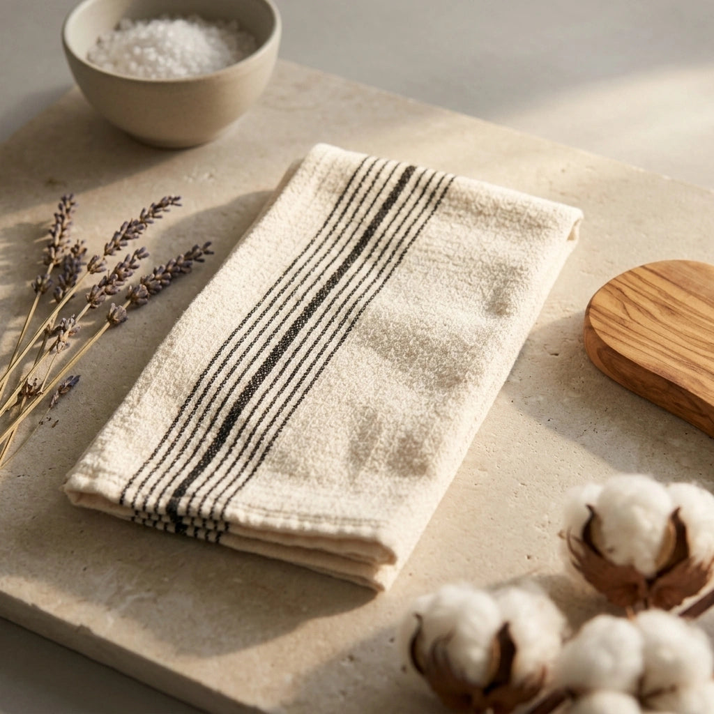 Silvia Cotton Bamboo Lightweight Woven Turkish Towel