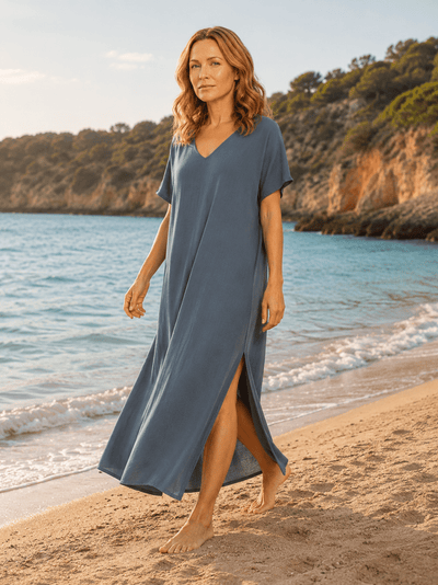Etamine Oversize Beach Cover Up