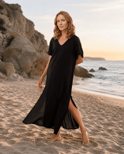 Etamine Oversize Beach Cover Up