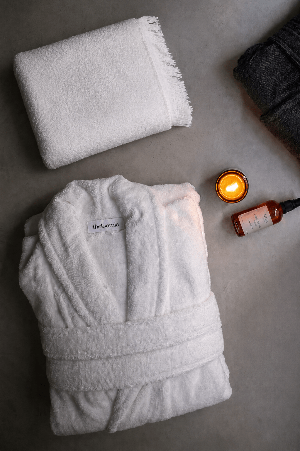 Terry Shawl Collar Robe
