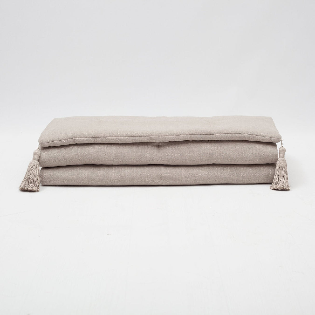 100% Linen Tasseled Bed Runner