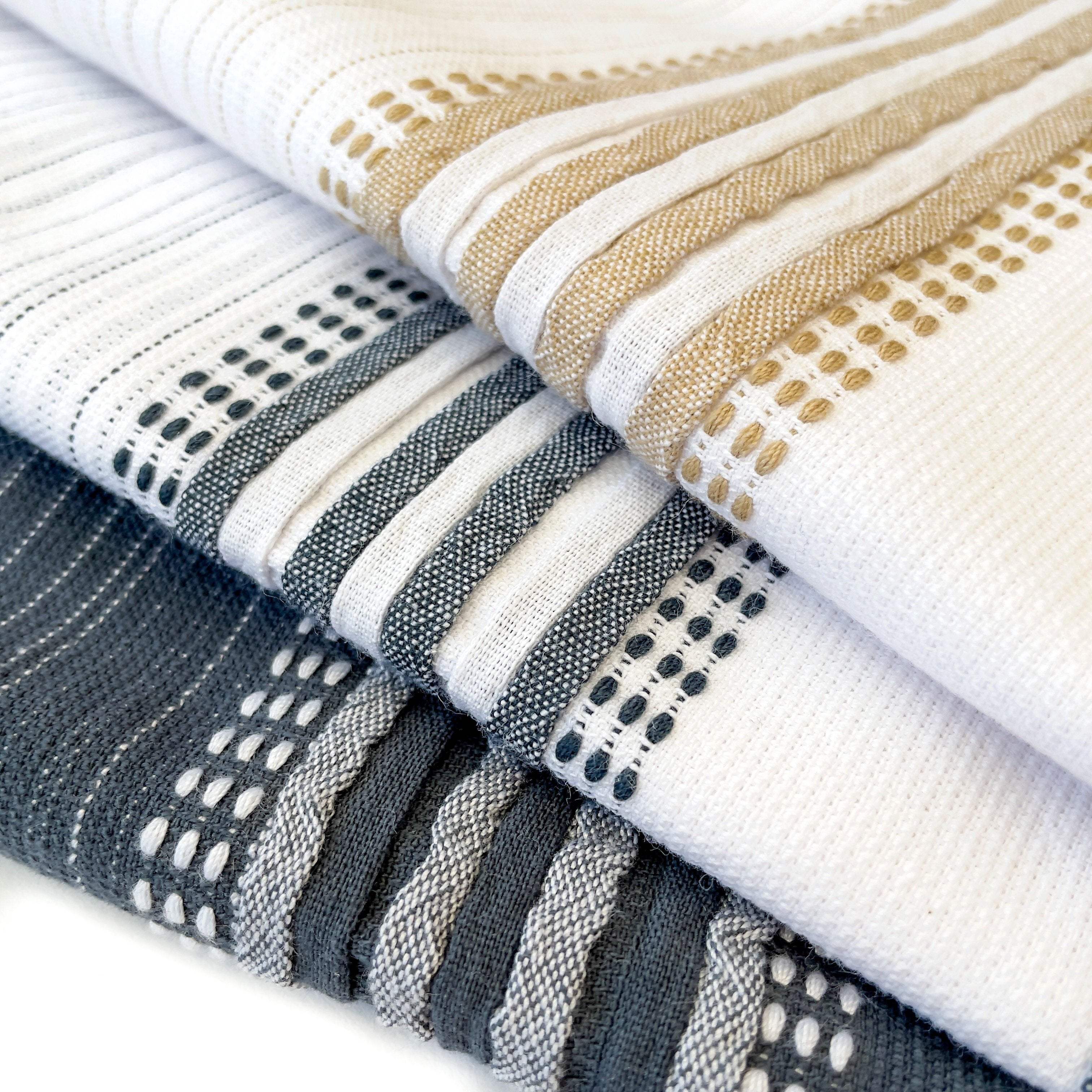 Nadine Terry-Sided Hand and Kitchen Towel