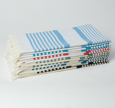 Andrea Quick Drying Cotton Turkish Beach Towels