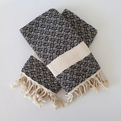 Adrian 100% Cotton Turkish Hand and Kitchen Towel